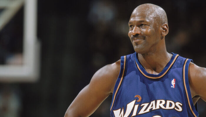 Michael Jordan sous le maillot des Wizards