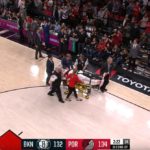 NBA – La terrible blessure à la jambe de Jusuf Nurkic