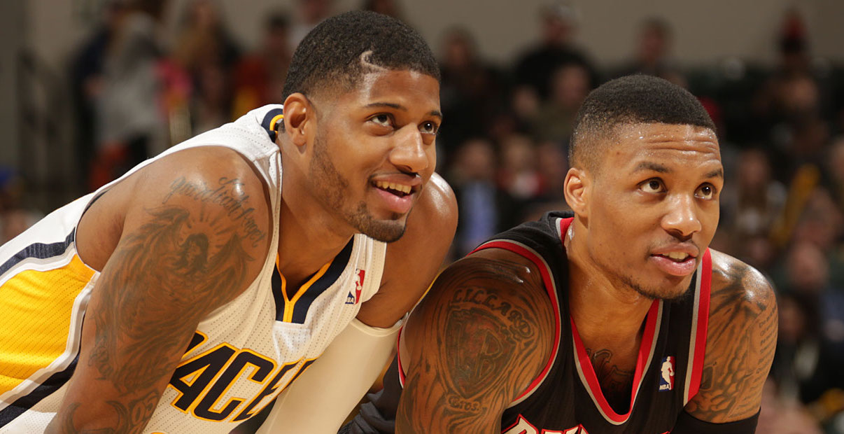 paul george damian lillard no march madness