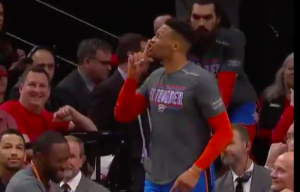 NBA – Quand Russell Westbrook demande au public de… se taire