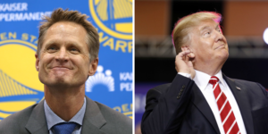 NBA – Le subtil tacle de Steve Kerr contre Donald Trump