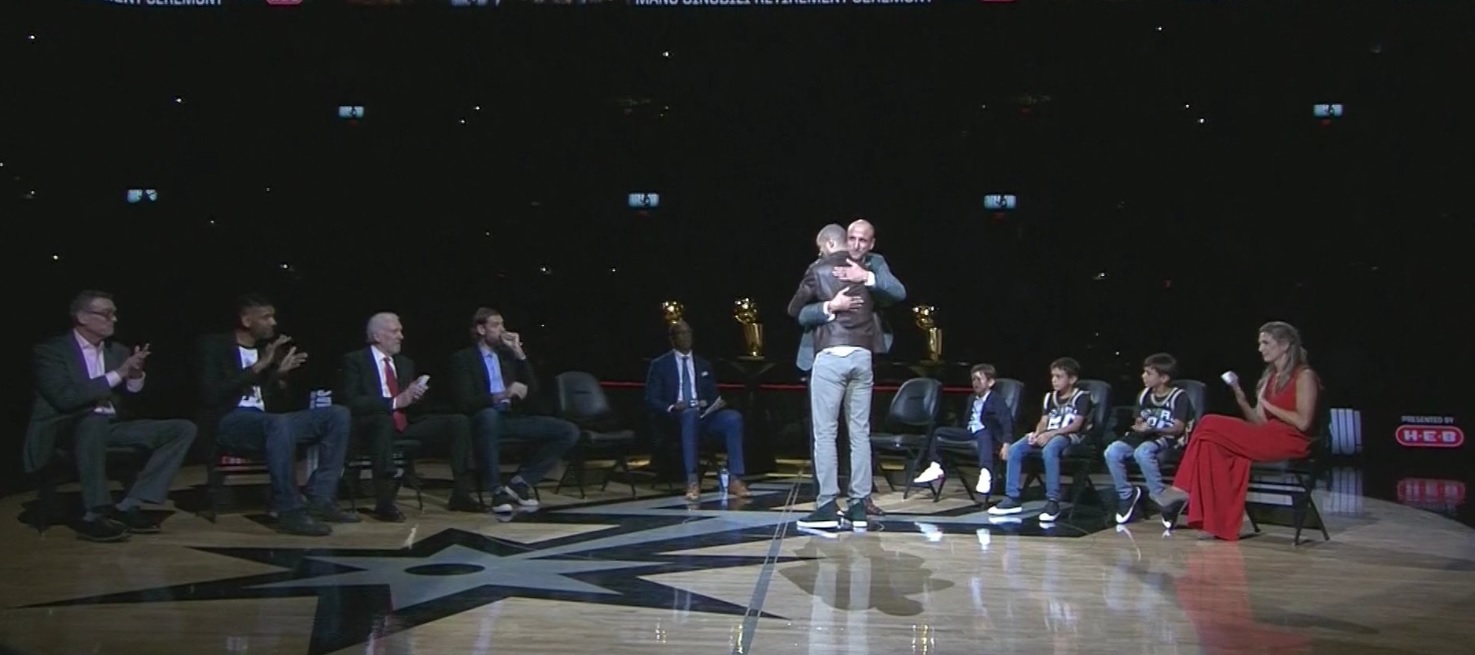 Tony Parker et Manu Ginobili