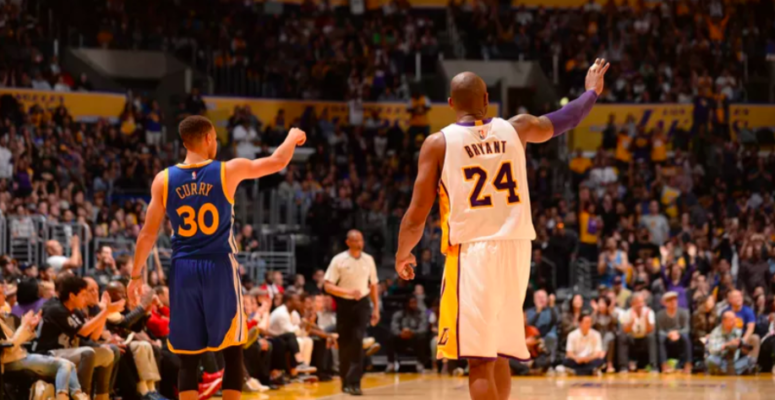 Warriors de Stephen CUrry contre Lakers de Kobe Bryant