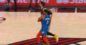 NBA – Quand Russell Westbrook se venge sur Jusuf Nurkic !