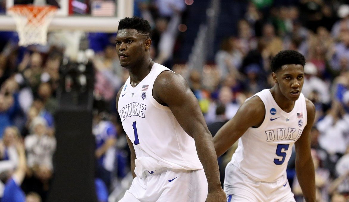 Zion Williamson et R.J. Barrett sous le maillot de Duke