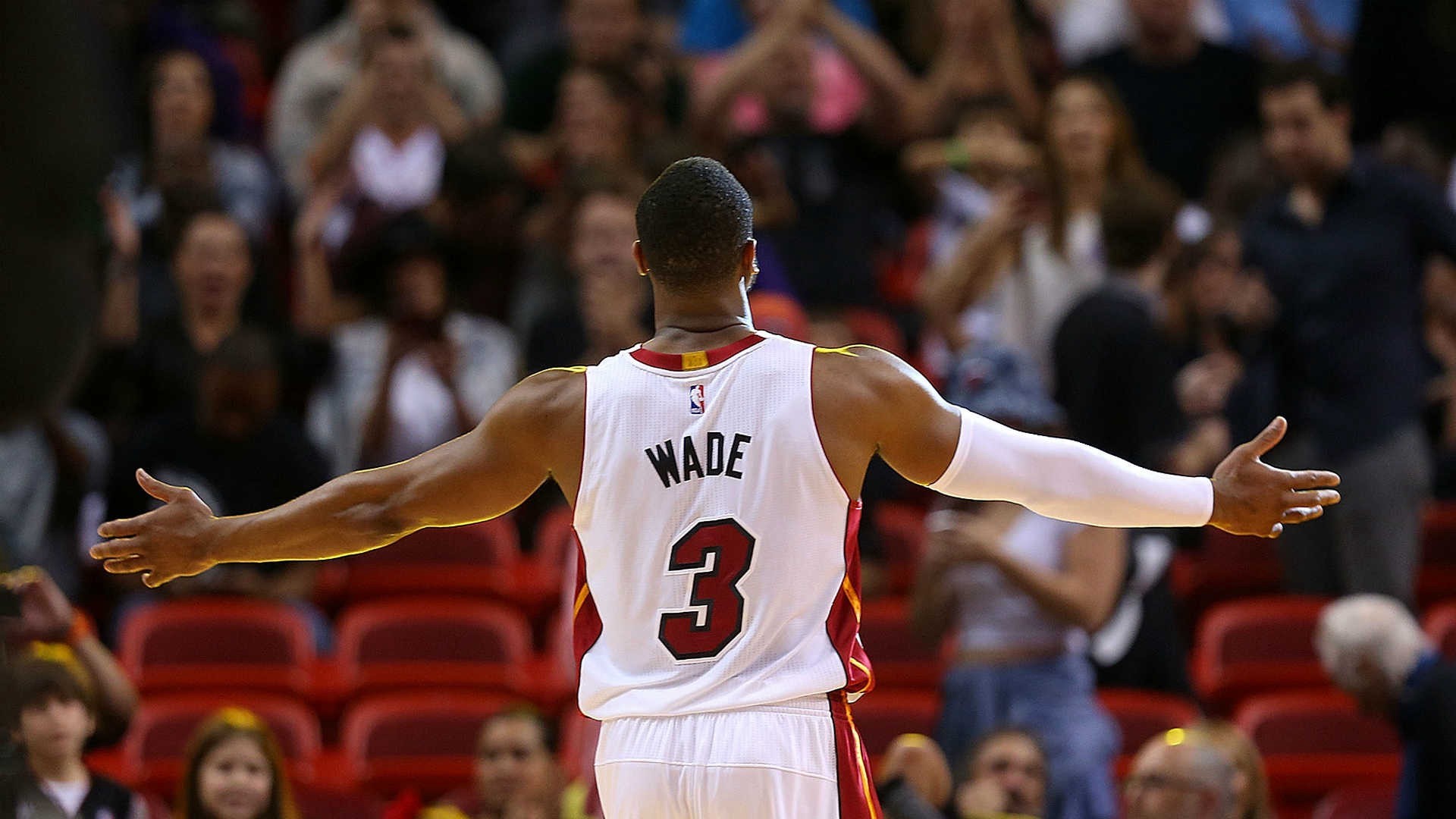 Dwyane Wade sous le maillot du Heat