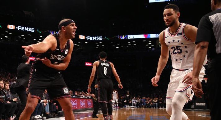 Jared Dudley et Ben Simmons se sont accrochés