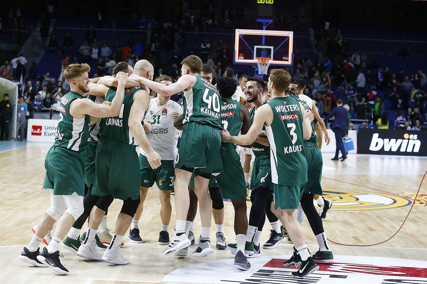 Qualification du Zalgiris pour les Playoffs