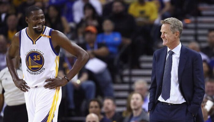 Kevin Durant Steve Kerr Comparaison