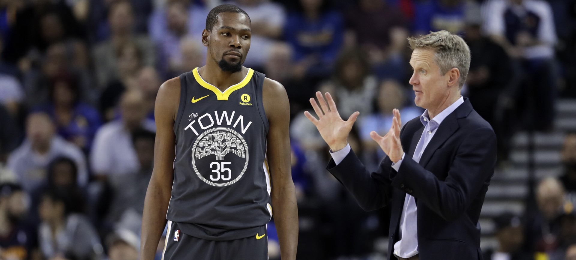 Kevin Durant et Steve Kerr se sont contredits par déclarations interposées