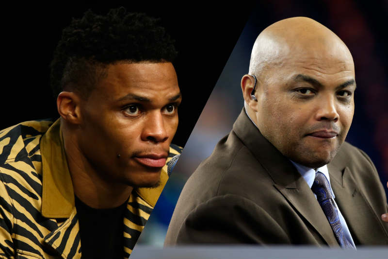 Russell Westbrook taclé par Kerr et Barkley