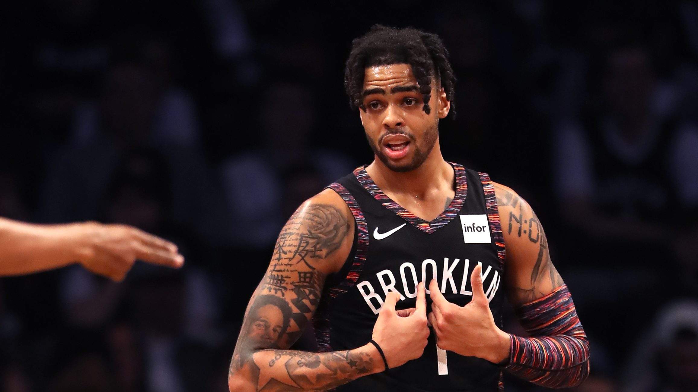 D'Angelo Russell Brooklyn Nets Prolongation Nba Free Agency Agents Libres