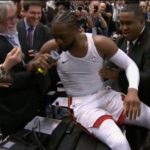 NBA – Dwyane Wade s&rsquo;est blessé après sa légère chute