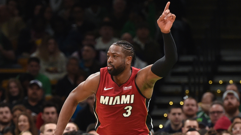 Dwyane Wade sous le maillot du Heat