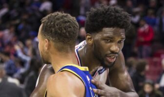 NBA – Le trade qui pourrait envoyer Joel Embiid aux Warriors Stephen Curry et Joel Embiid