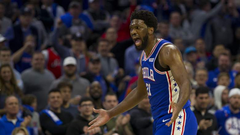 Joel Embiid revient sur son coup de coude