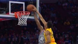 NBA – Top 5 : Giannis vs Embiid, Steph Curry artistique !