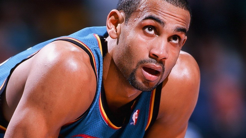 Grant Hill sous le maillot des Pistons