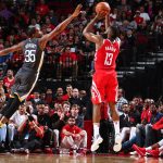 NBA – James Harden en rajoute-t-il sur certains 3 points ?
