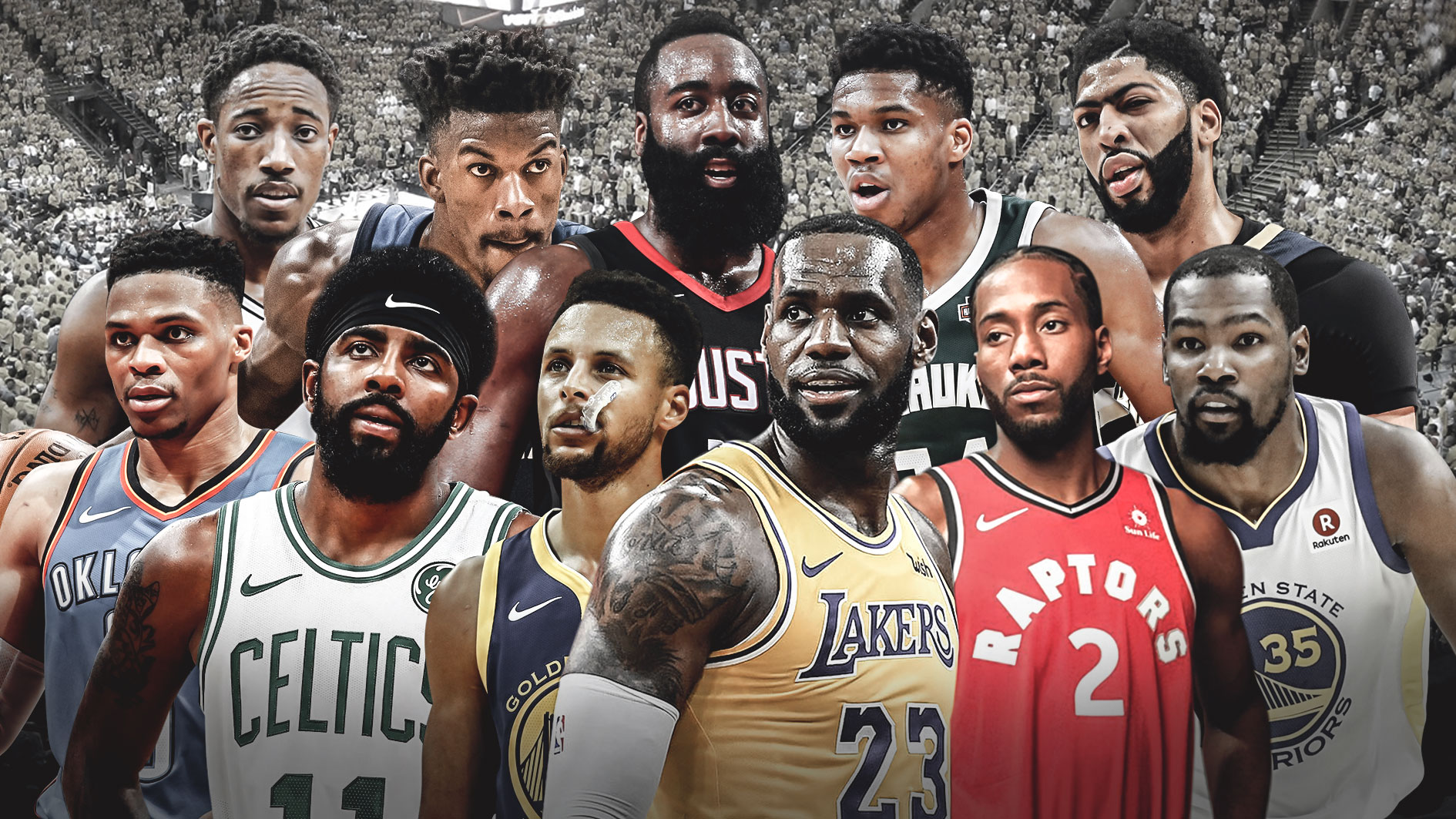 Les superstars de la NBA