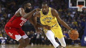 NBA – Kevin Durant prend la défense du jeu de James Harden