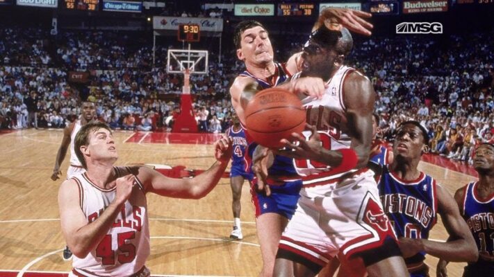 Bill Laimbeer et Michael Jordan ne sont pas les meilleurs amis du monde