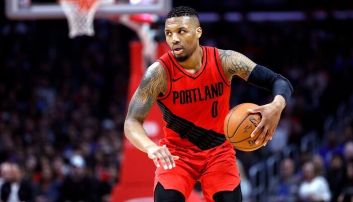 La réaction de Damian Lillard