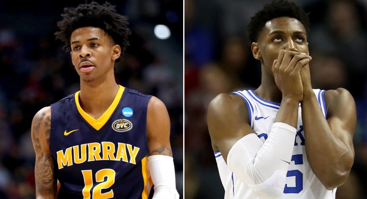 Ja Morant ou R.J. Barrett ? Le choix pour la 2ème place s'annonce coriace