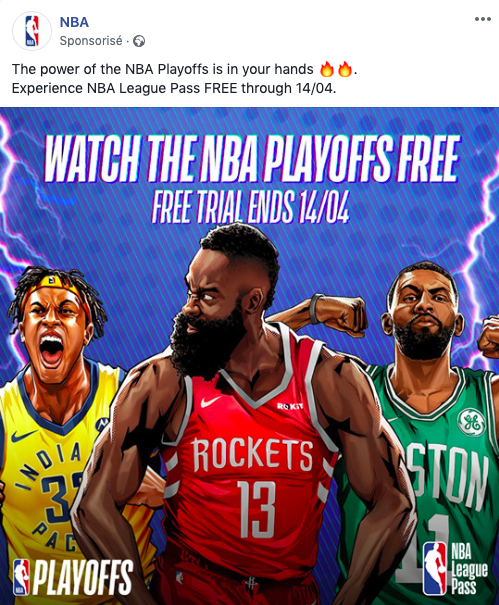 NBA League Pass gratuit