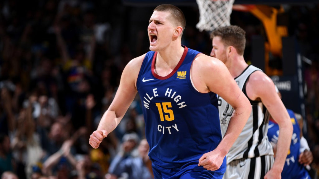 nikola jokic nuggets record playoffs