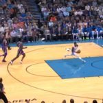 NBA – Paul George place un magnifique 360 !
