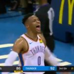 NBA – L’exceptionnelle séquence showtime de Russell Westbrook