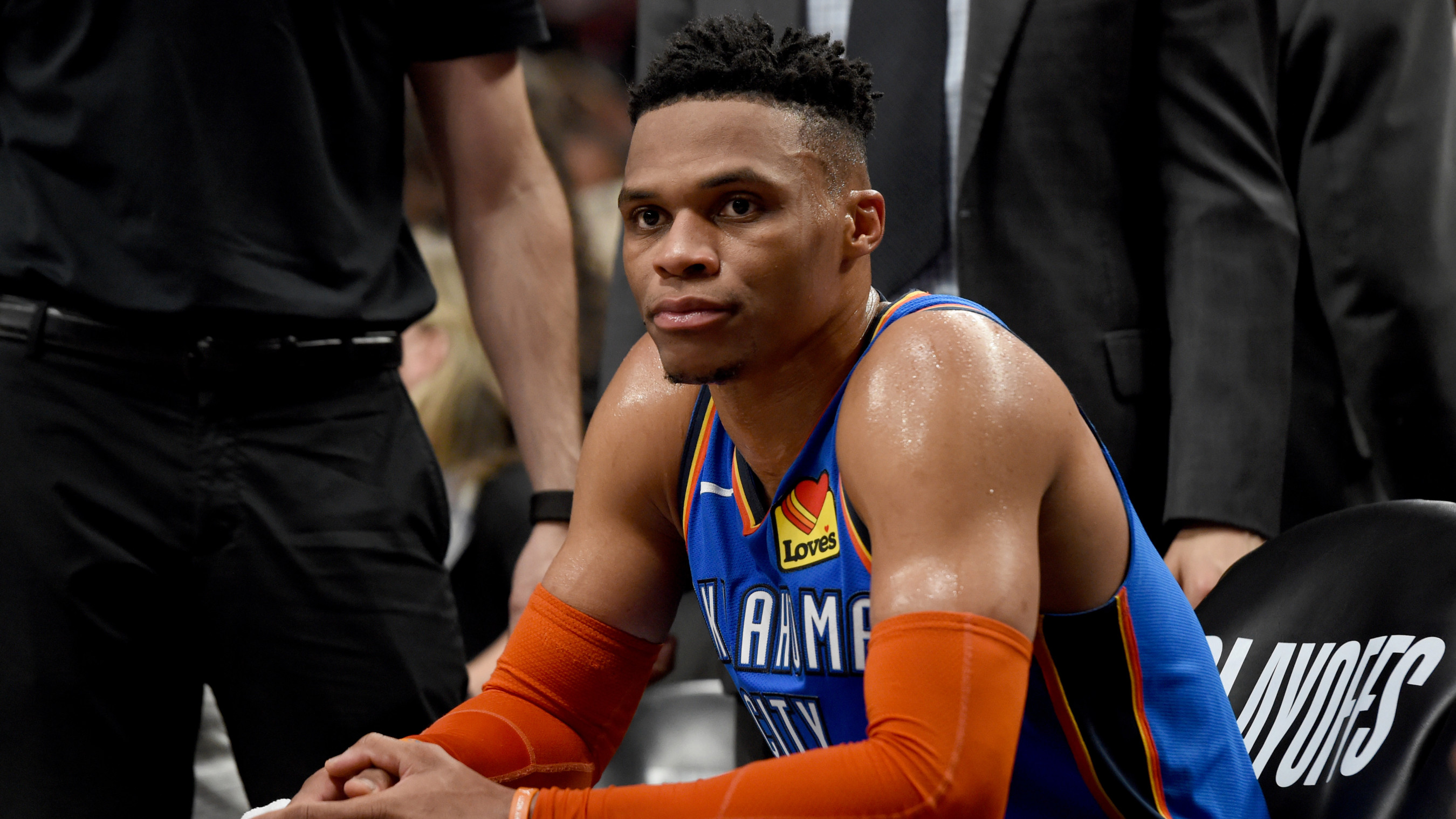 Oklahoma City Thunder Westbrook Russell Haters