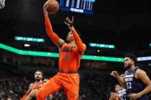 NBA – Russell Westbrook continue d’inscrire son nom dans l’histoire du triple-double