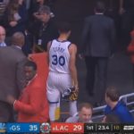NBA – Nouvelle frayeur à la cheville pour Stephen Curry
