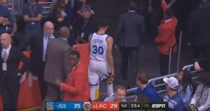 NBA – Nouvelle frayeur à la cheville pour Stephen Curry