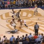 NBA – Steph Curry quitte ses partenaires pour une blessure à la cheville