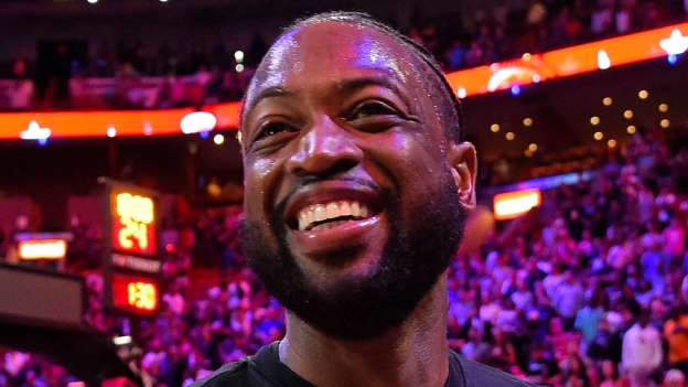 Dwyane Wade a le sourire