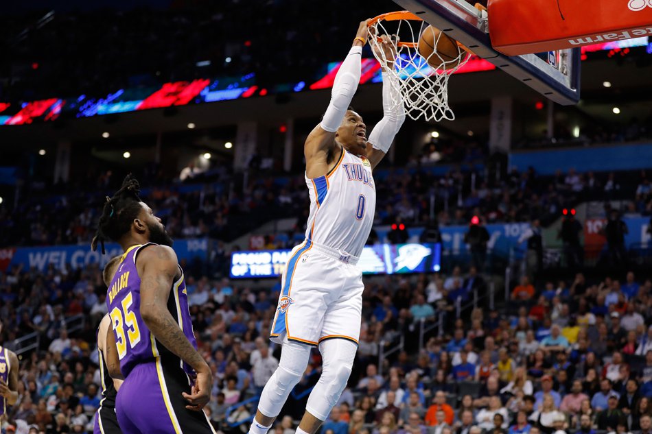 Westbrook fait un 20-20-20