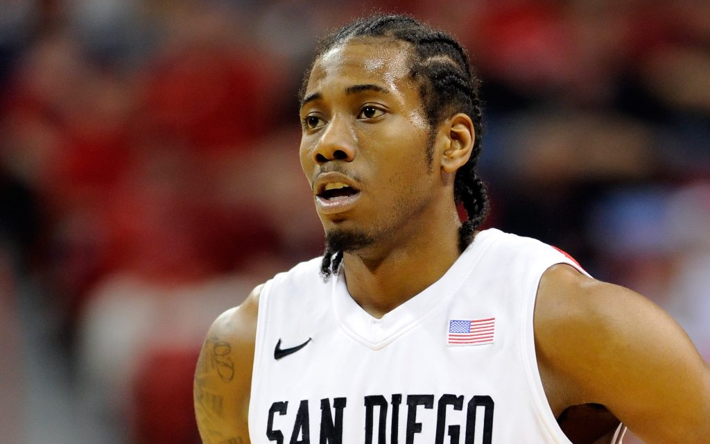 Kawhi Leonard sous le maillot de San Diego State en 2011