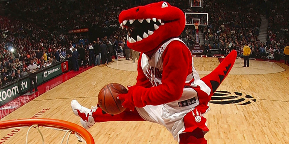 Toronto Raptors Raptor Mascotte