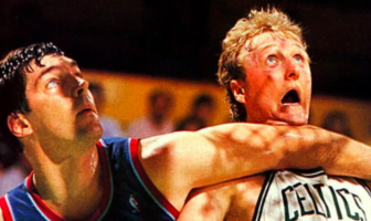 NBA – Comment Larry Bird a fait comprendre à Bill Laimbeer de le laisser tranquille larry bird bill laimbeer boston celtics detroit pistons
