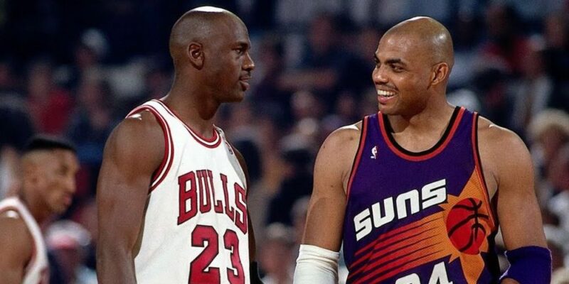 charles barkley michael jordan phoenix suns chicago bulls