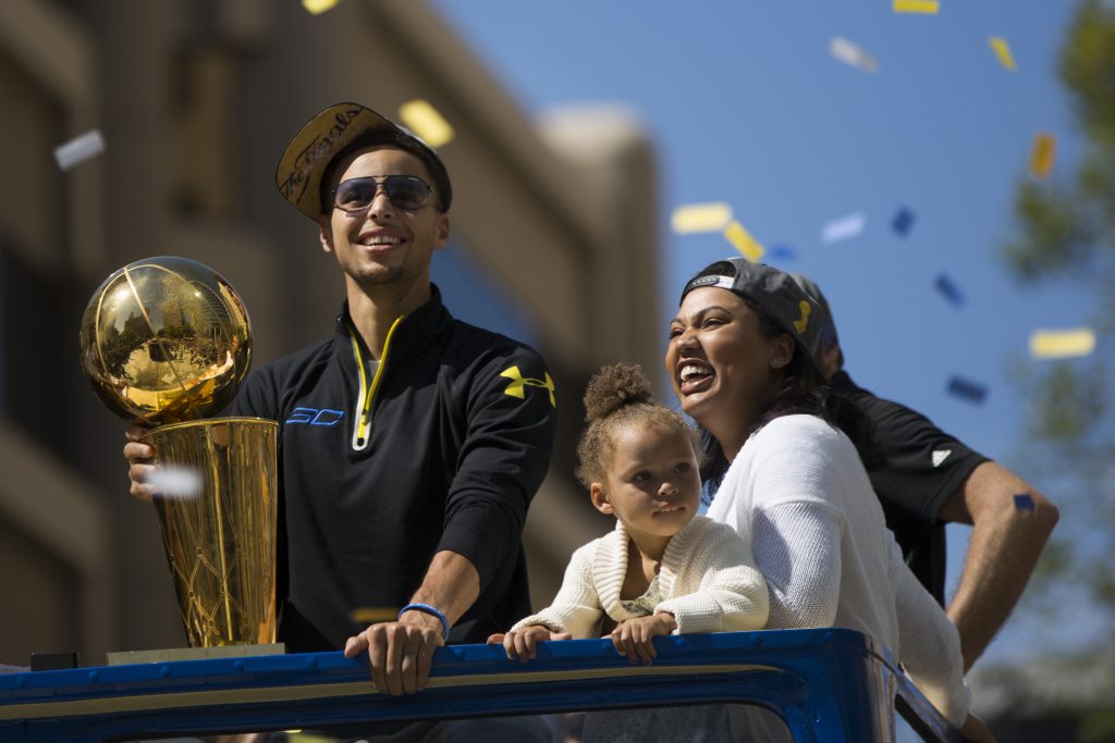 Steph Curry et sa femme Ayesha