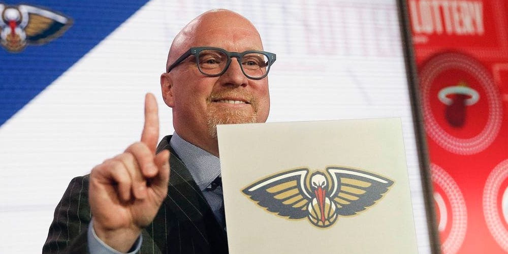 david griffin new orleans pelicans lottery lotterie 2019