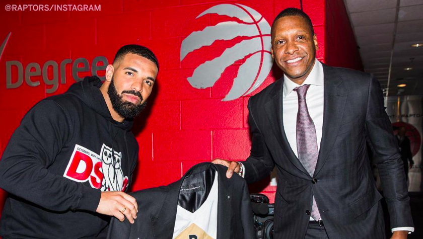 le cadeau de masai ujiri gm des raptors pour drake