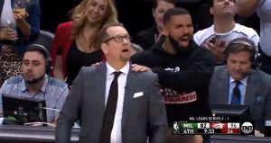 NBA – Quand Drake « masse » Nick Nurse