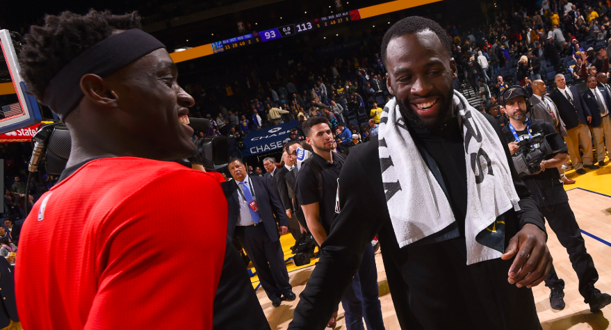 draymond green pascal siakam homme