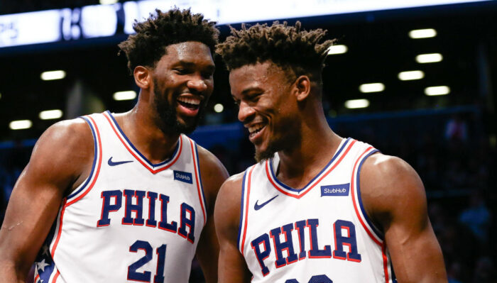 Joel Embiid et Jimmy Butler s'éclatent à Philly