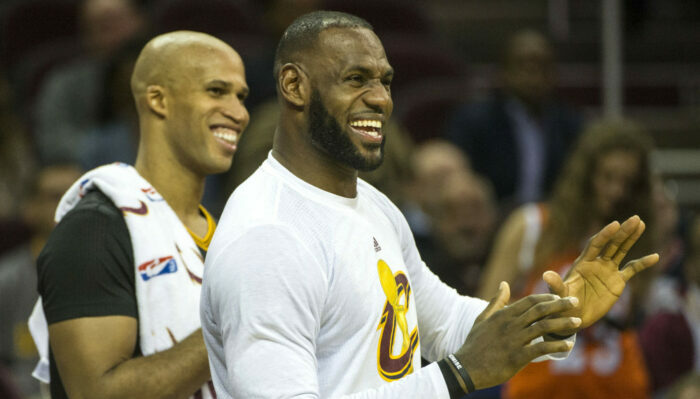 Richard Jefferson et LeBron James